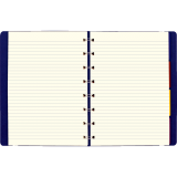Filofax&reg; Notebook A5 8-1/4" x 5-3/4" Blue