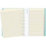 Filofax&reg; Notebook A5 8-1/4" x 5-3/4" Duck Egg