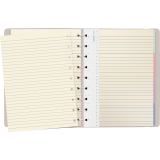 Filofax&reg; Notebook A5 8-1/4" x 5-3/4" Stone