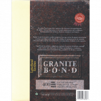 St. James&reg; Granite Bond&trade; 24lb Paper 8-1/2" x 11" Ivory 400/pkg