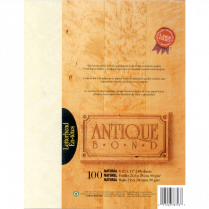 St. James&reg; Antique Bond&trade; 24lb Paper 8-1/2" x 11" Natural 100/pkg