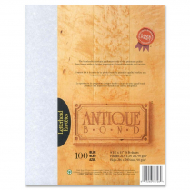 St. James&reg; Antique Bond&trade; 24lb Paper 8-1/2" x 11" Blue 100 sheets/pkg