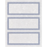 St. James&reg; Regent Gift Certificates Blue 75/pkg