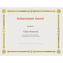 St. James&reg; Elite Bond&trade; Certificates Julian 65lb Letter 15/pkg