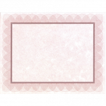 St. James&reg; Regent Certificates Red w/Seal 25/pkg