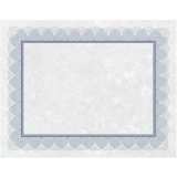 St. James&reg; Regent Certificates Blue & Silver 100/pkg