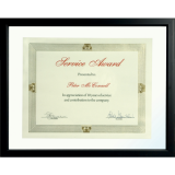 St. James&reg; Awards and Recognition Floating Frame 15" x 12" Tuscan Black