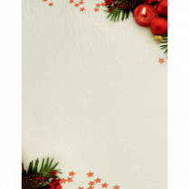 St. James&reg; Christmas Paper Letter Holiday Trimmings 25/pkg
