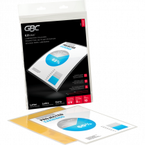 GBC&reg; EZUse&trade; Thermal Laminating Pouches Letter Size 5 mil 10/pkg