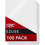 GBC&reg; EZUse&trade; Thermal Laminating Pouches Letter Size 5 mil 100/pkg