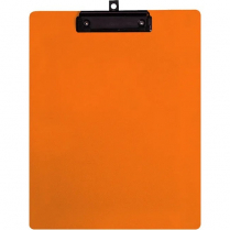 GEO Poly Clipboard Letter Size Orange