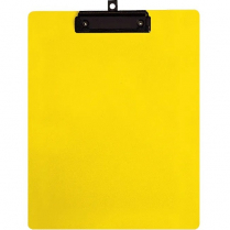 GEO Poly Clipboard Letter Size Yellow