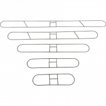 Globe&trade; Snap On Dust Mop Frame 24" x 5