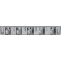 Genuine Joe Cleaning Tool Wall Organizer Rack