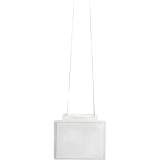 Gemex Name Badges w String Clear 100/Pkg