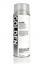 Golden Aerosol Varnish 12oz Gloss