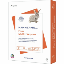 Hammermill&reg; Fore&reg; Multipurpose Paper 96B 20lb 4mil 8-1/2" x 11" 500/pkg