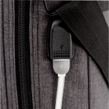 Roots&reg; Laptop Bag with USB Port 15.6" Grey