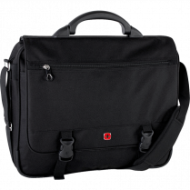SwissGear&reg; Expandable Messenger Bag 15.6" Black