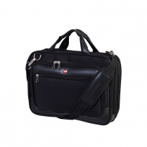 SwissGear&reg; Scan Smart Briefcase 17.3" Black