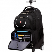 SwissGear&reg; Computer Backpack on Wheels 15.6" Black