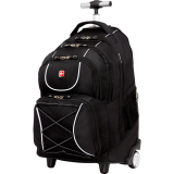 SwissGear&reg; Computer Backpack on Wheels 15.6" Black