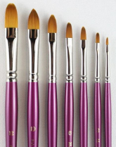 Gold Sable 620 Cat's Tongue Brush - Size 0