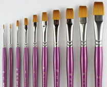 Gold Sable 660 Square Brush - Shader Size 4