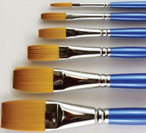 Gold Sable 800 Stroke Brush - Flat 1/2"