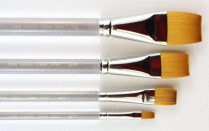 Gold Sable 850 Stroke Brush - Flat Size 3/4"