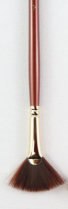 Aquatec 912 Oil & Acrylic Brush - Fan Size 4