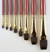 Aquatec 940B Oil & Acrylic Brush - Bright Size 1