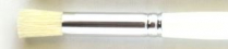 H.J. 19 Pure Bristle Stencil Brush - Size 8