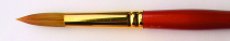 Oasis 400 Gold & Red Sable Blend Watercolour Brush - Round - size 00