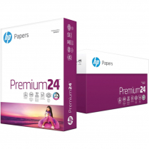 HP Premium24 Laser Paper Letter 8-1/2" x 11" 24lb 500/pk