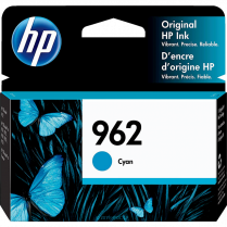 HP Inkjet Cartridge 962 Cyan