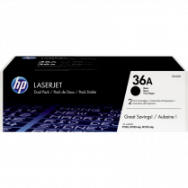 HP Toner Cartridges 36A Black 2/pkg