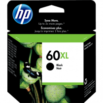 HP Inkjet Cartridge High Yield 60XL Black