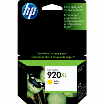 HP Inkjet Cartridge High Yield 920XL Yellow