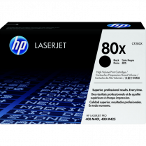 HP Toner Cartridge High Yield 80X Black