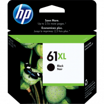 HP Inkjet Cartridge High Yield 61XL Black