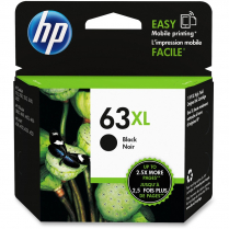 HP Inkjet Cartridge 63XL High Yield Black