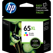 HP Inkjet Cartridge High Yield 65XL Tricolour