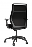 SitOnIt Hexy High Back Multi Adjustment Task Chair Black
