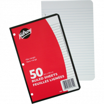 Hilroy Refill Sheets 8-3/8" x 5-7/16" 50 sheets/pkg