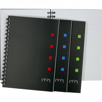 Cambridge City&trade; Notebook Twin Wire 9-1/2" x 6" 70 sheets