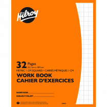 Hilroy Exercise Book Metric Grid 9-1/8" x 7-1/8" 32 pages
