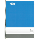 Hilroy Notebook Ruled 200 Pages 10-3/4" x 8-3/4" Assorted Colours