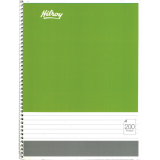 Hilroy Notebook Ruled 200 Pages 10-3/4" x 8-3/4" Assorted Colours