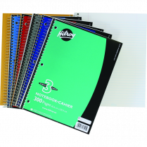 Hilroy 3-Subject Notebook Ruled 10-1/2x8" 300pgs